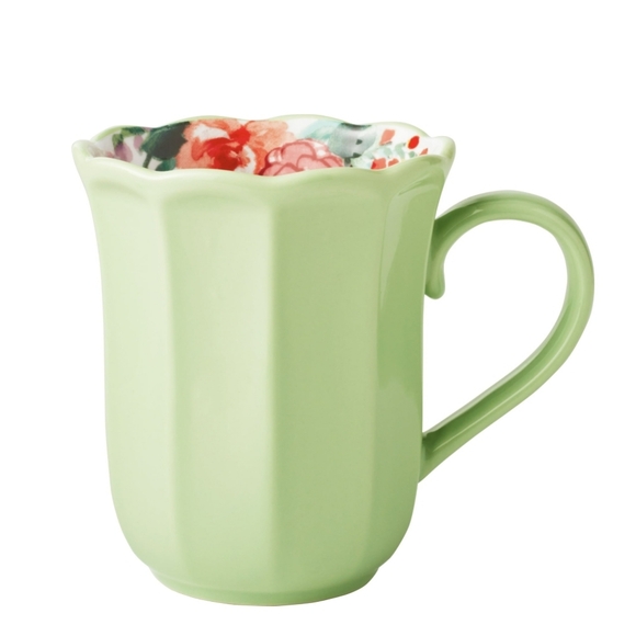 ❤️ New Pioneer Woman Painted Meadow Ceramic 16oz Mug - Picture 1 of 5